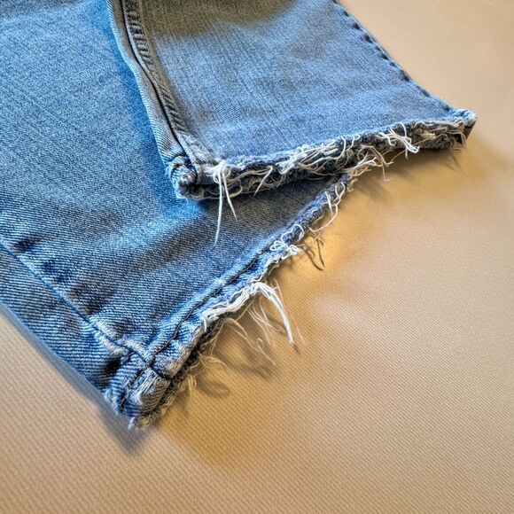 American Eagle Jeans Mens Size 33 Bootcut Y2K Distressed Grunge - Picture 8 of 16